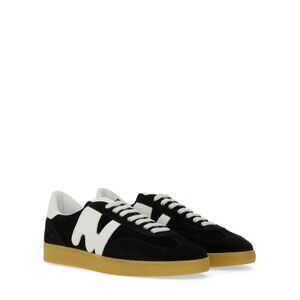 MSGM Men's Suede Low-Top Sneakers Men BLACK